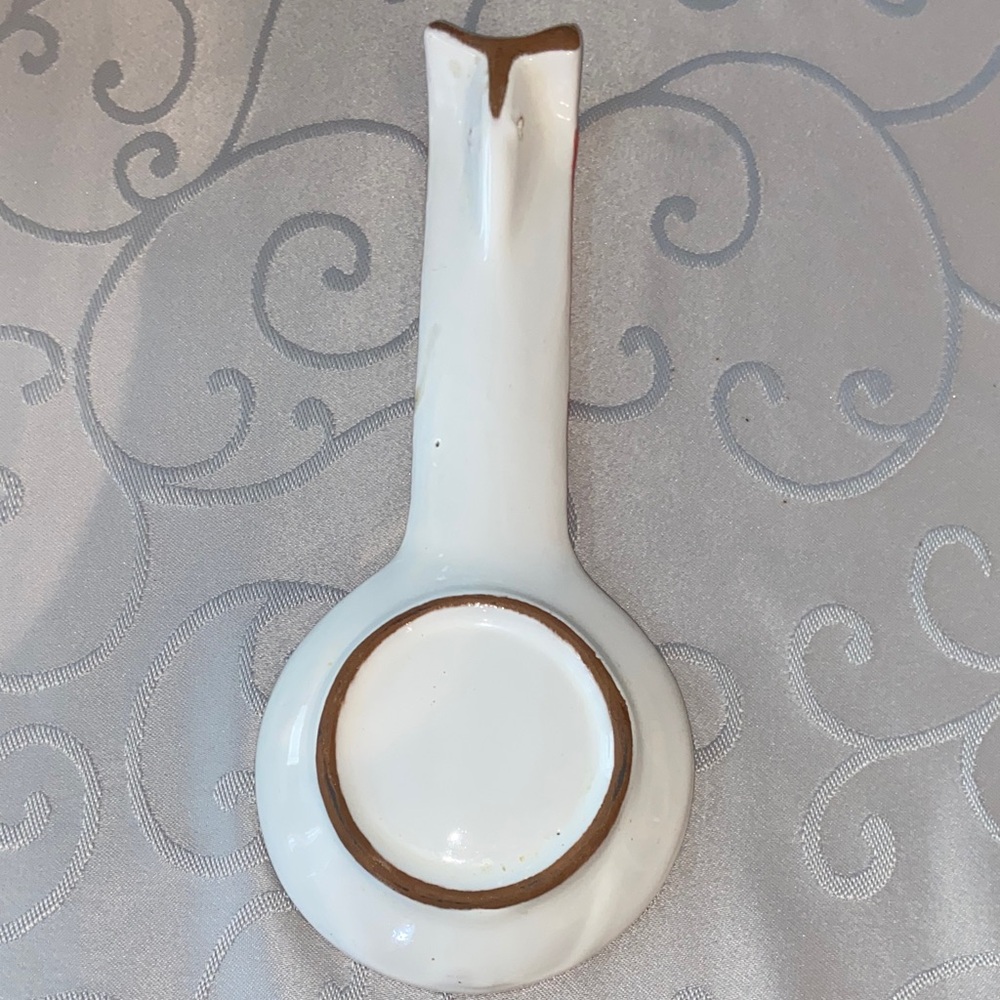 Colorful Ceramic Spoon Rest with Map Design - Picture 2 of 2